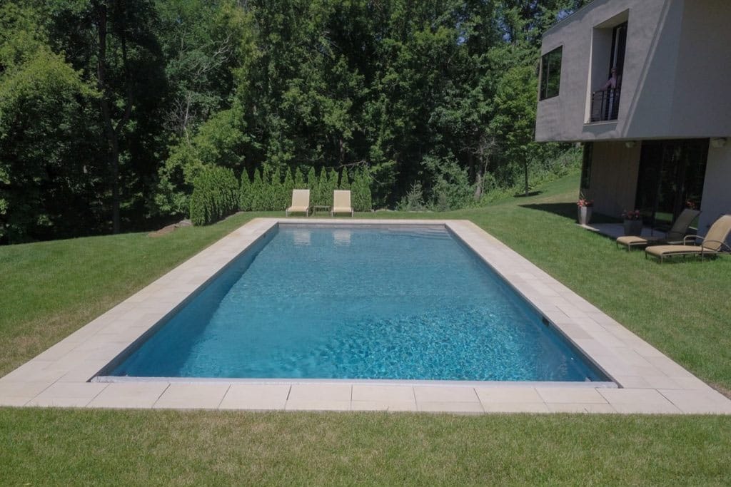 Modern Elegance custom pool design by Signature Pools