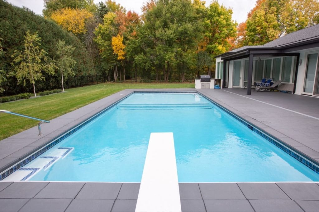 Splash of Modern custom pool design from Signature Pools