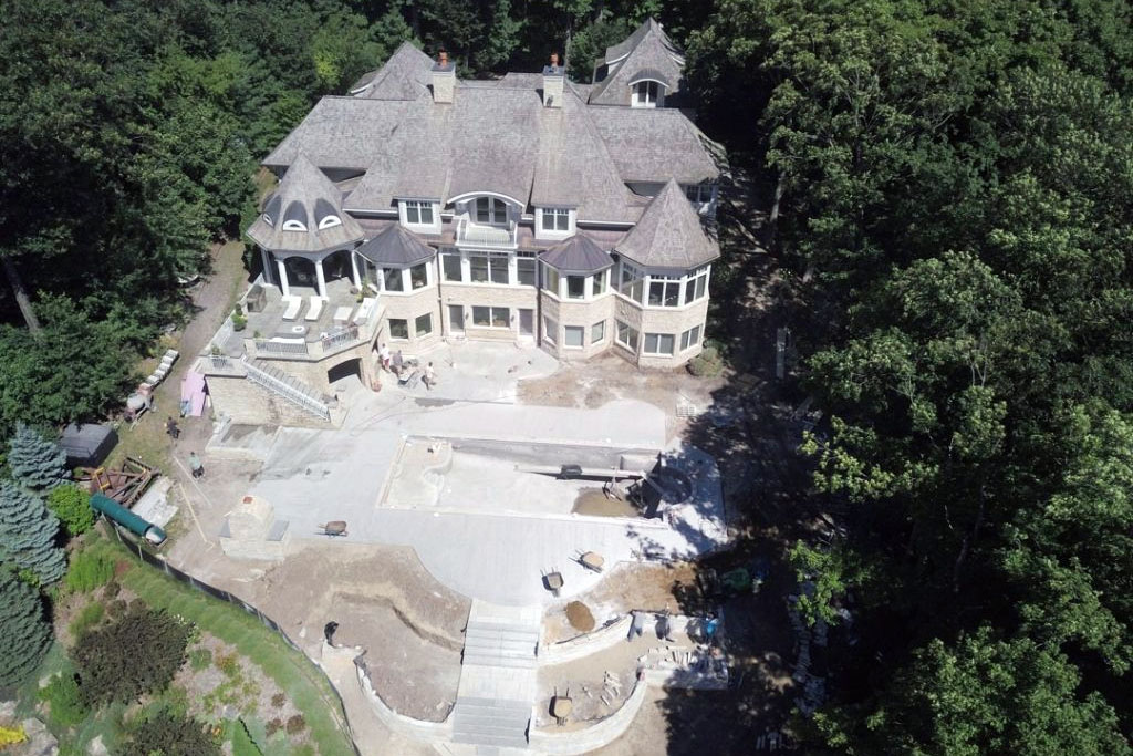 The Cascades custom pool design construction by Signature Pools.