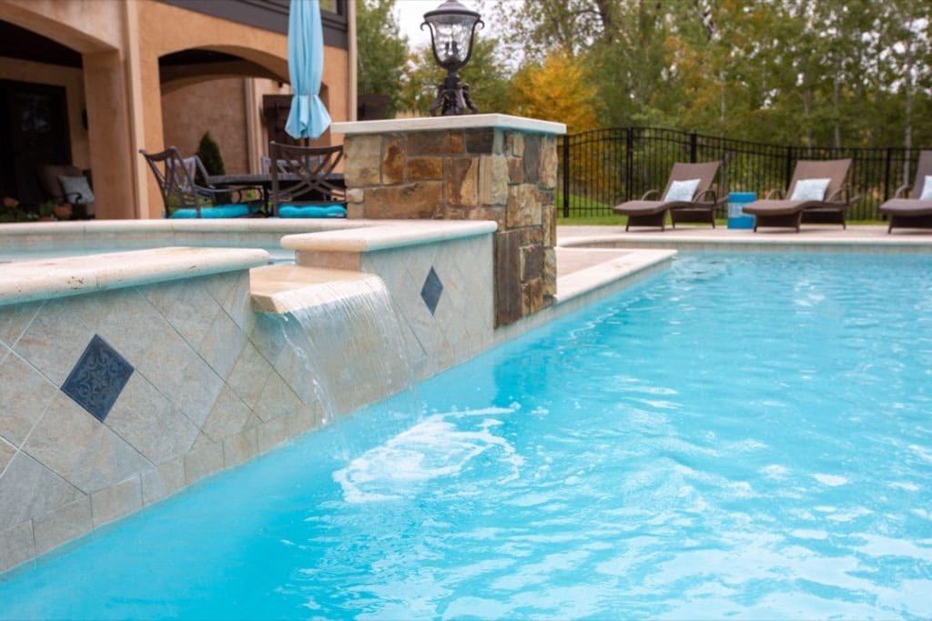 Tuscan Daydream custom pool design by Signature Pools